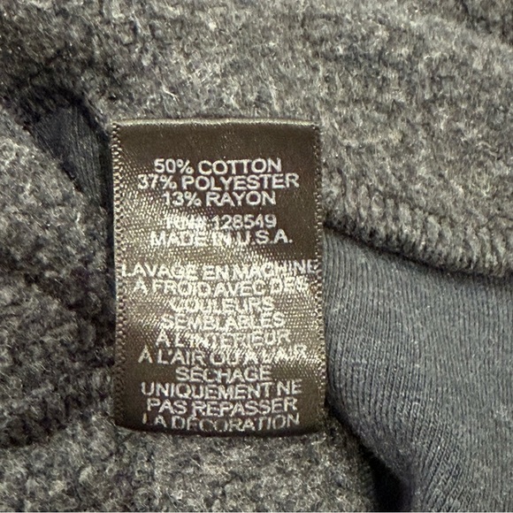 Aviator Nation 6 Stripe Zip Hoodie Charcoal Gray Rainbow Small Beachy Retro Rare - Picture 10 of 13